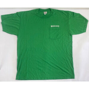 Vintage Bekins Trucker Tee Shirt XL 1990s Green